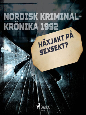 cover image of Häxjakt på sexsekt?